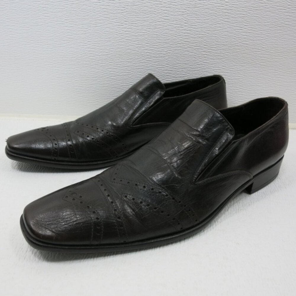 Aldo Brogue Leather Dress Fashion Loafers Men's Footwear Zapatos Size 43 10